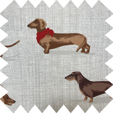 Load image into Gallery viewer, Sausage Dog Thermal Blackout Roller Blind