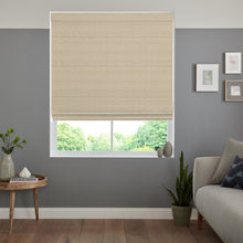 Load image into Gallery viewer, Savanna Oyster Roman Blind