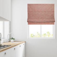 Load image into Gallery viewer, Pink Sienna Fully Lined Roman Blind