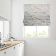 Load image into Gallery viewer, Duck Egg Birds Lined Roman Blind