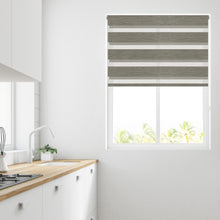 Load image into Gallery viewer, Stria Natural Day and Night Roller Blind
