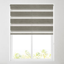 Load image into Gallery viewer, Stria Natural Day and Night Roller Blind
