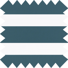 Load image into Gallery viewer, Teal Day and Night Roller Blind