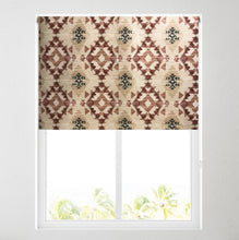 Load image into Gallery viewer, Terracotta Diamonds Thermal Blackout Roller Blind
