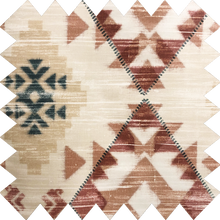 Load image into Gallery viewer, Terracotta Diamonds Thermal Blackout Roller Blind