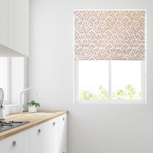 Load image into Gallery viewer, Terracotta Leaves Thermal Blackout Roller Blind