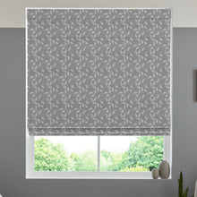 Load image into Gallery viewer, Tatum Graphite Roman Blind
