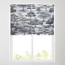 Load image into Gallery viewer, Watercolour Forest Thermal Blackout Roller Blind
