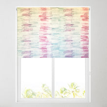 Load image into Gallery viewer, Watercolour Stripe Thermal Blackout Roller Blind