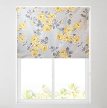 Load image into Gallery viewer, Yellow Dahlia Thermal Blackout Roller Blind