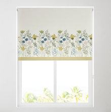 Load image into Gallery viewer, Abstract Flowers Thermal Blackout Roller Blind