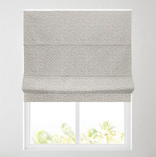 Load image into Gallery viewer, Animal Print Natural Blackout Lined Roman Blind