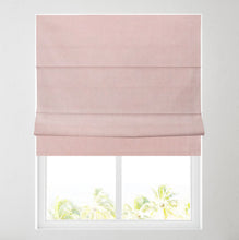 Load image into Gallery viewer, Atlanta Blush Pink Lined Roman Blind