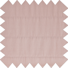 Load image into Gallery viewer, Blush Pink Faux Silk blackout Lined Roman Blind