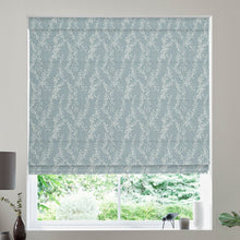 Load image into Gallery viewer, Elsie Smoky Blue Roman Blind
