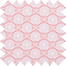 Load image into Gallery viewer, Daisy Coral Blackout Lined Roman Blind