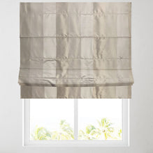 Load image into Gallery viewer, Lewis Natural Lined Roman Blind