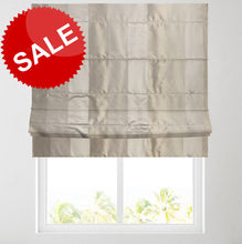 Load image into Gallery viewer, Lewis Natural Lined Roman Blind