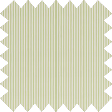 Load image into Gallery viewer, Leonard stripe Green Thermal Blackout Roller Blind