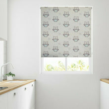 Load image into Gallery viewer, Sleepy Owl Thermal Blackout Roller Blind