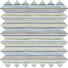 Load image into Gallery viewer, Ocean Stripe Thermal Blackout Roller Blind