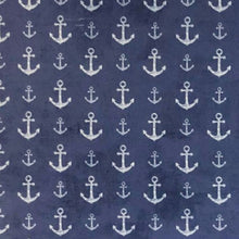 Load image into Gallery viewer, Anchor Blue Daylight Roller Blind