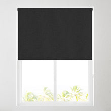 Load image into Gallery viewer, Ara Black Thermal Blackout Roller Blind