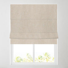Load image into Gallery viewer, Soft Textured Ara Natural Roman Blind