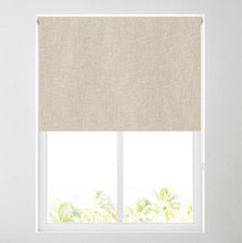 Load image into Gallery viewer, Ara Natural Textured Thermal Blackout Roller Blind