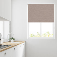 Load image into Gallery viewer, Ara pebble Thermal Blackout Roller Blind