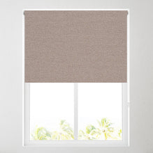 Load image into Gallery viewer, Ara pebble Thermal Blackout Roller Blind