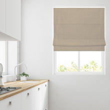 Load image into Gallery viewer, Atlanta Latte Lined Roman Blind