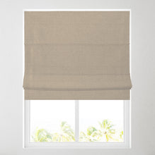 Load image into Gallery viewer, Atlanta Latte Lined Roman Blind
