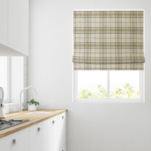 Load image into Gallery viewer, Cairngorm Natural Lined Roman Blind