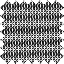 Load image into Gallery viewer, Black Embroidered Thermal Blackout Roller Blind