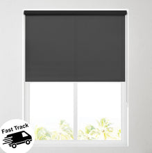 Load image into Gallery viewer, Sunrise Black Roller Blind