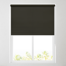 Load image into Gallery viewer, Unilux Black PVC Water Resistant Blackout Roller Blind