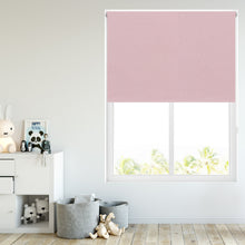 Load image into Gallery viewer, Blush Glitter Thermal Blackout Roller Blind