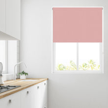 Load image into Gallery viewer, Blush Pink Thermal Blackout Roller Blind