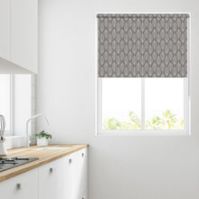 Load image into Gallery viewer, Boheme Steel PVC Water Resistant Blackout Roller Blind