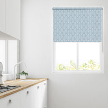 Load image into Gallery viewer, Boheme Surf PVC Water Resistant Blackout Roller Blind