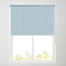 Load image into Gallery viewer, Boheme Surf PVC Water Resistant Blackout Roller Blind