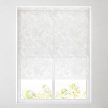 Load image into Gallery viewer, Butterfly White Translucent / Sheer Roller Blind