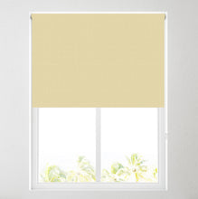 Load image into Gallery viewer, Buttermilk Thermal Blackout Roller Blind