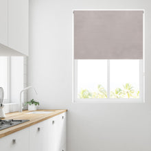 Load image into Gallery viewer, Champagne Glitter Thermal Blackout Roller Blind
