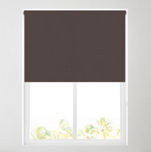 Load image into Gallery viewer, Chocolate Thermal Blackout Roller Blind