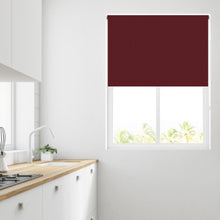 Load image into Gallery viewer, Wine / Claret Thermal Blackout Roller Blind