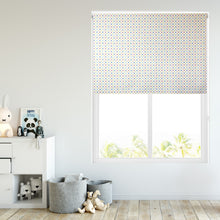 Load image into Gallery viewer, Colourful Stars Thermal Blackout Roller Blind