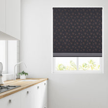 Load image into Gallery viewer, Copper Love Hearts Thermal Blackout Roller Blind