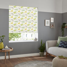 Load image into Gallery viewer, Dinosaur Roar Multi Roman Blind